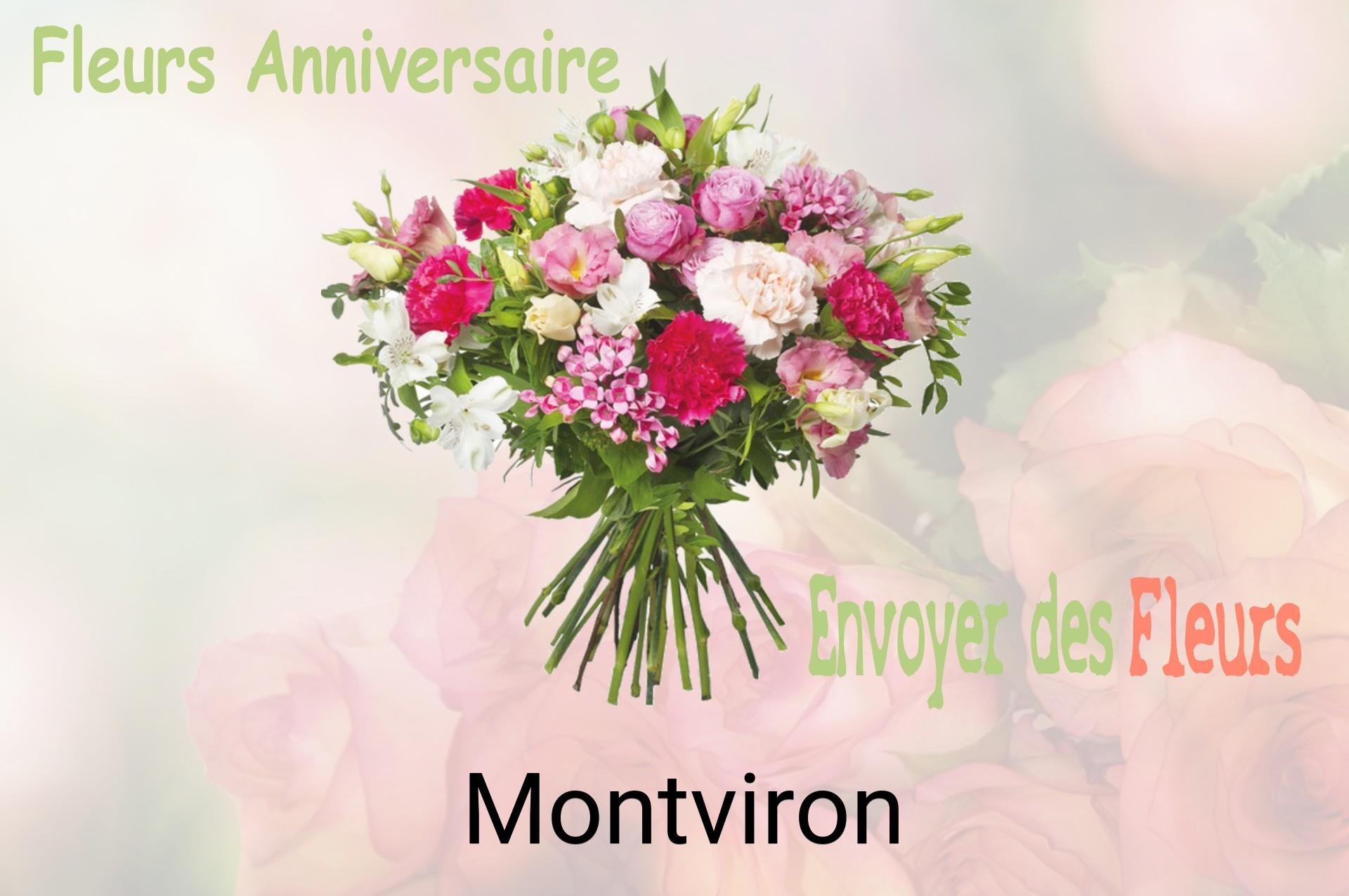 Bouquet de fleurs d’anniversaire livré à Montviron